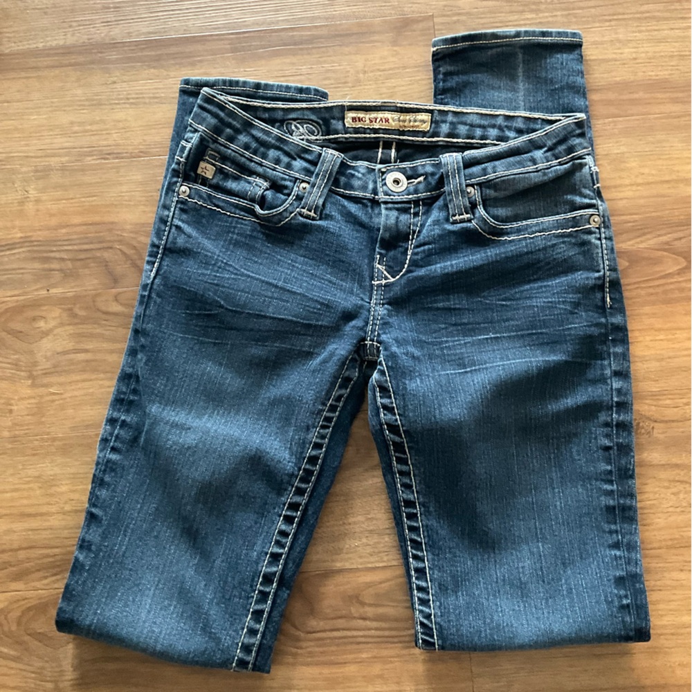 Big Star Classic Dark Blue Straight Leg Jeans